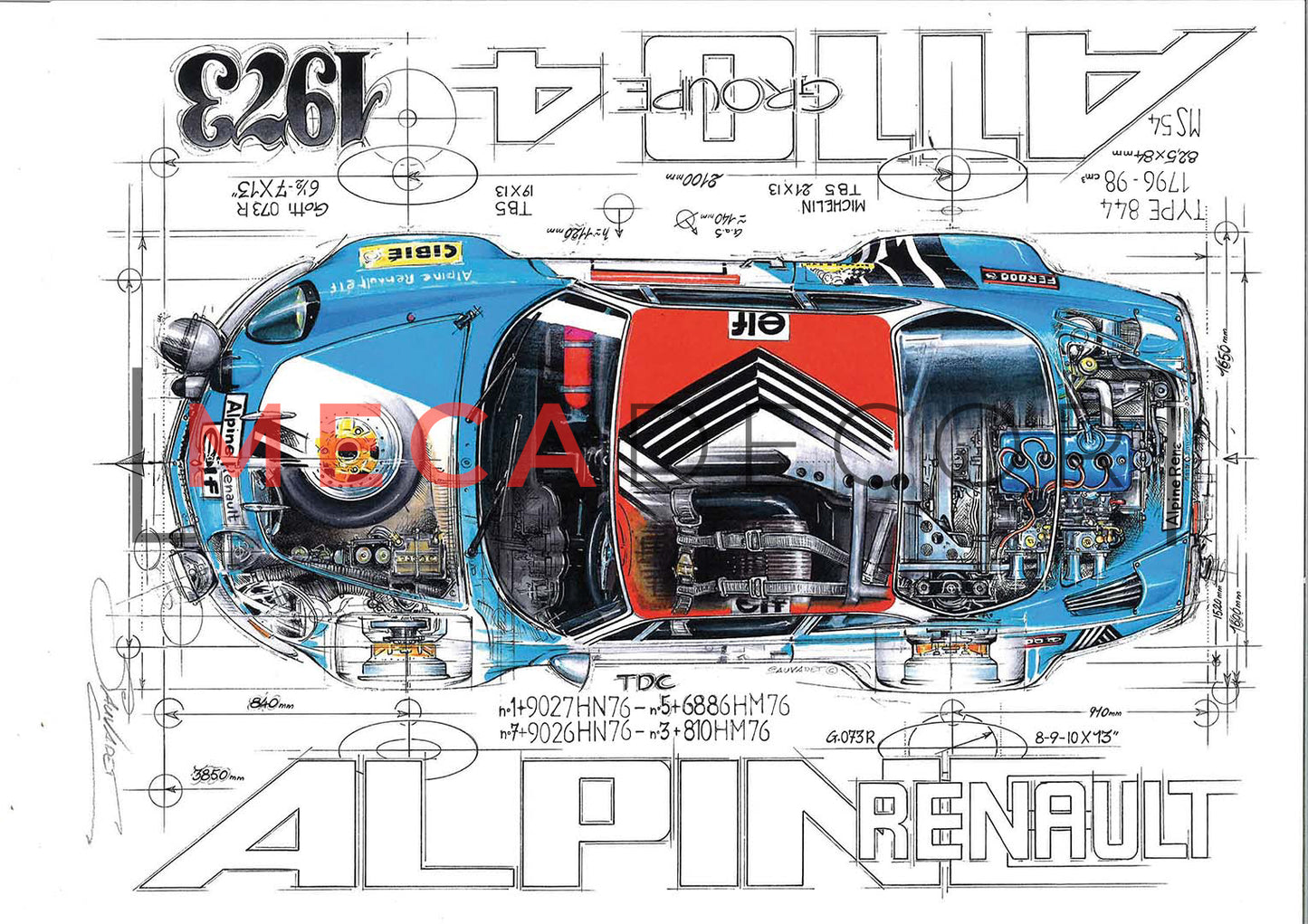 Alpine A110 Groupe 4