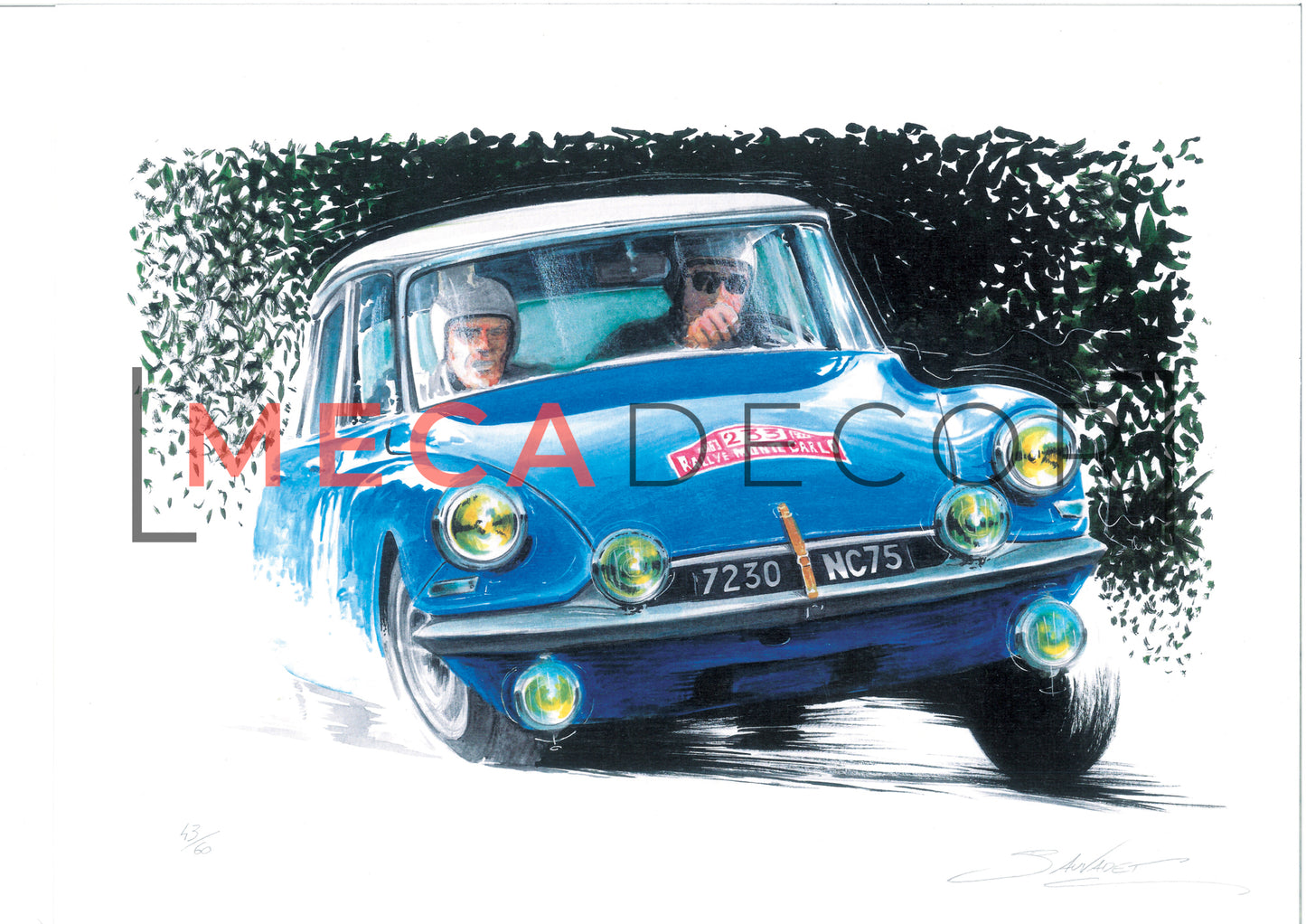 Citroen DS Rallye de Monte-Carlo