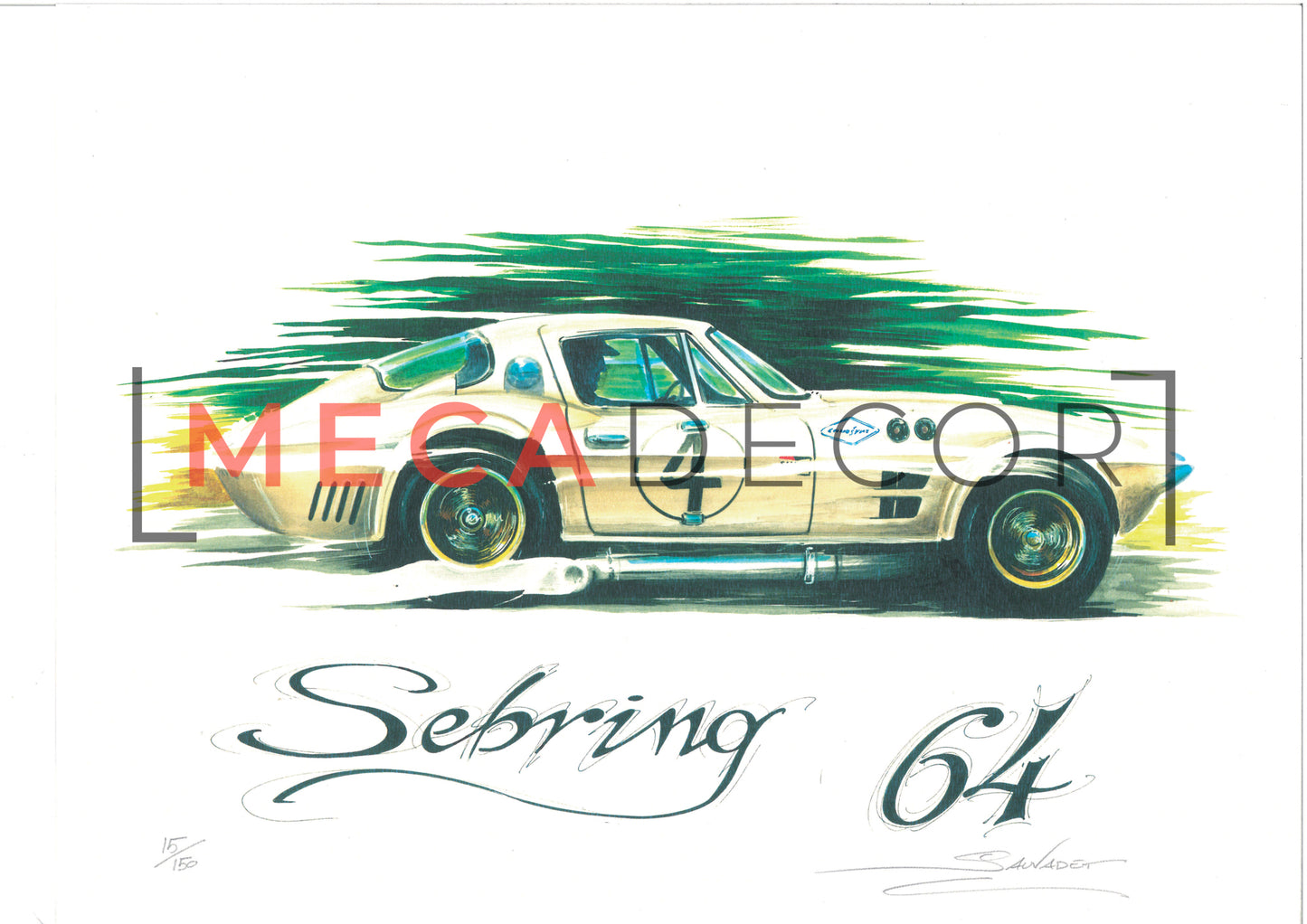 Corvette C2 Sebring 64'
