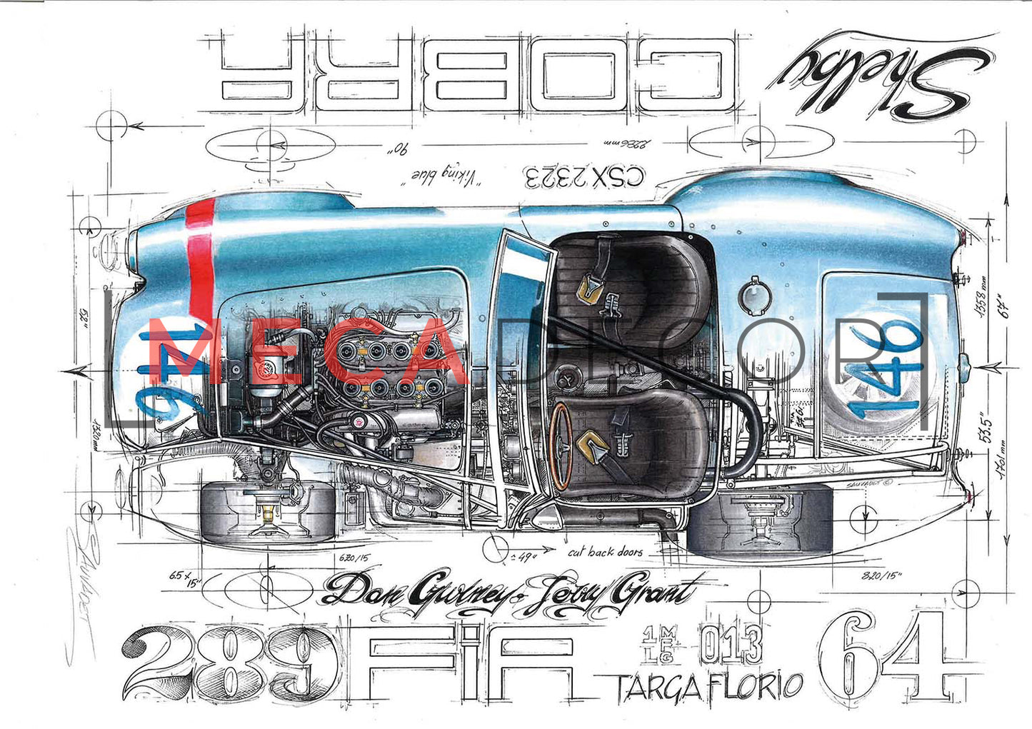 Shelby Cobra 289 FIA Targa Florio 64'