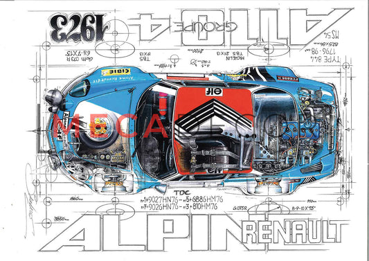 Alpine A110 Groupe 4