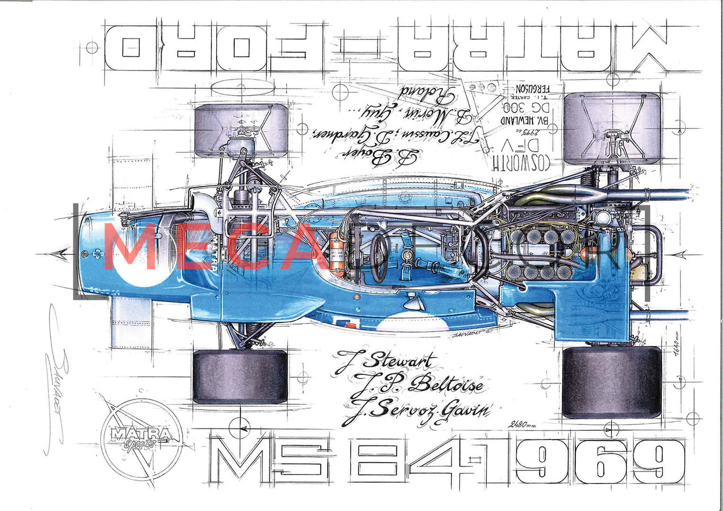 Matra MS 84 - 1969